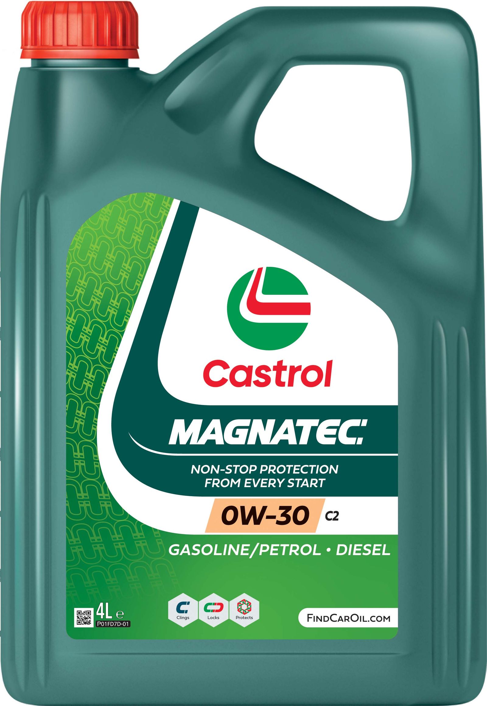 Ulei de motor sintetic Castrol Magnatec 0W-30 C2, 4L